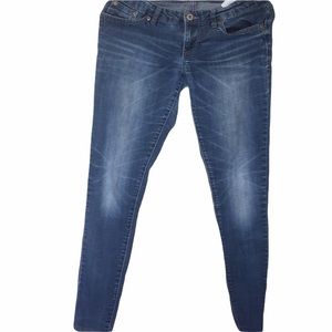 Levis Denim Skinny Jeans Medium Wash Size 16